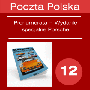 ROCZNA PRENUMERATA PRIORYTET + Wydanie Specjalne Porsche