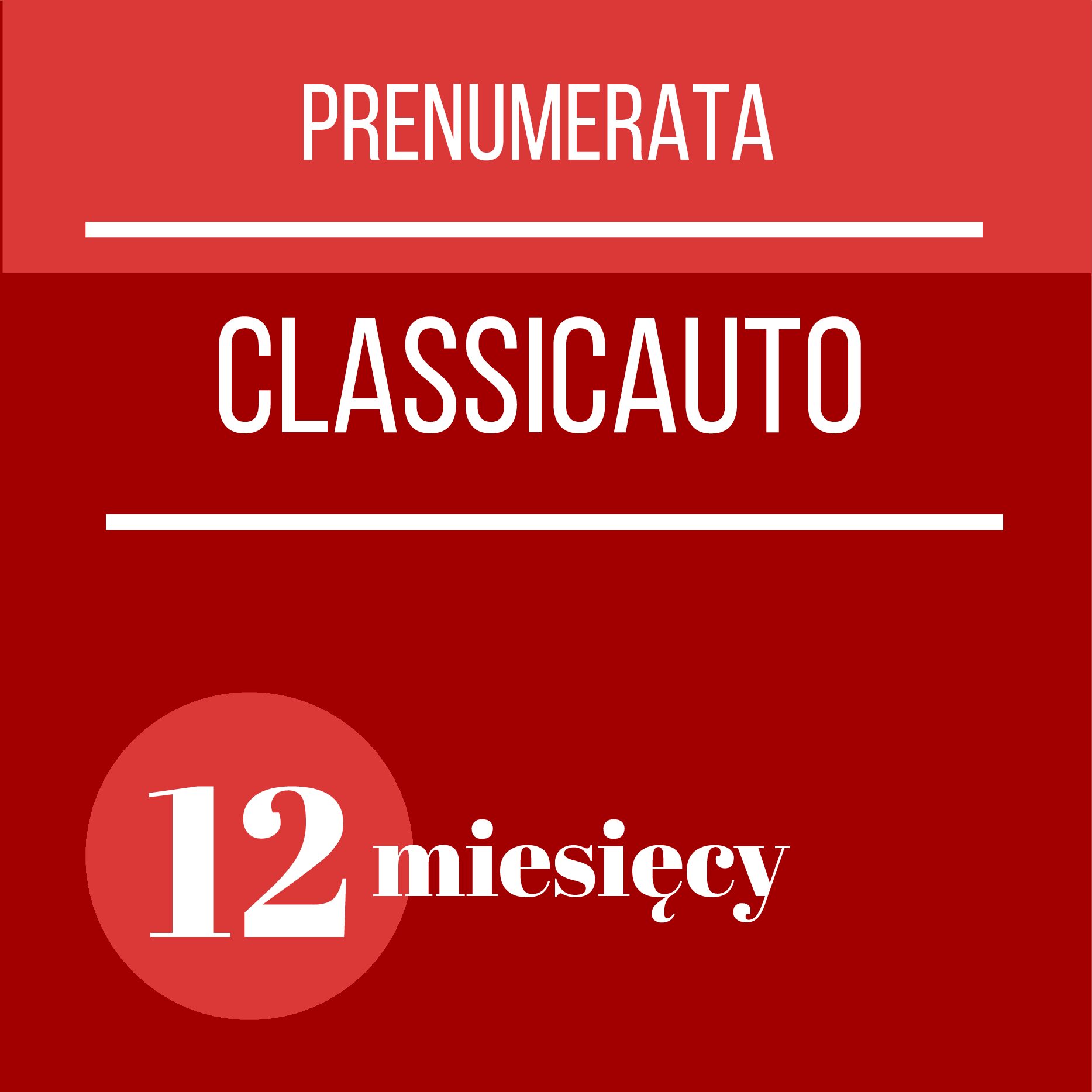 ROCZNA PRENUMERATA CA